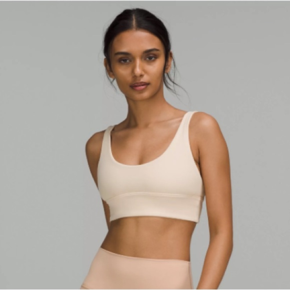💘NWOT Lululemon Align Bra Pale Linen Sz 4💘